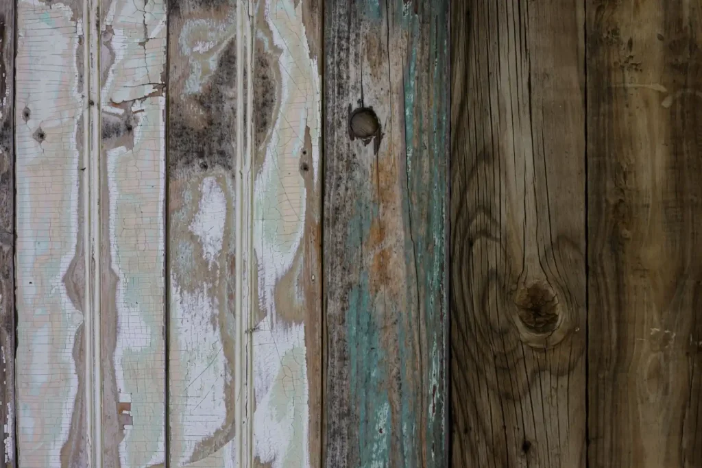 Aged weathered wooden surface