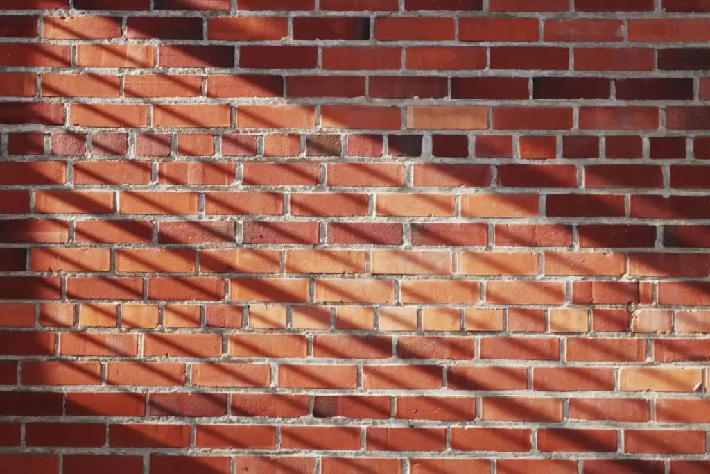 Brick masonry wall