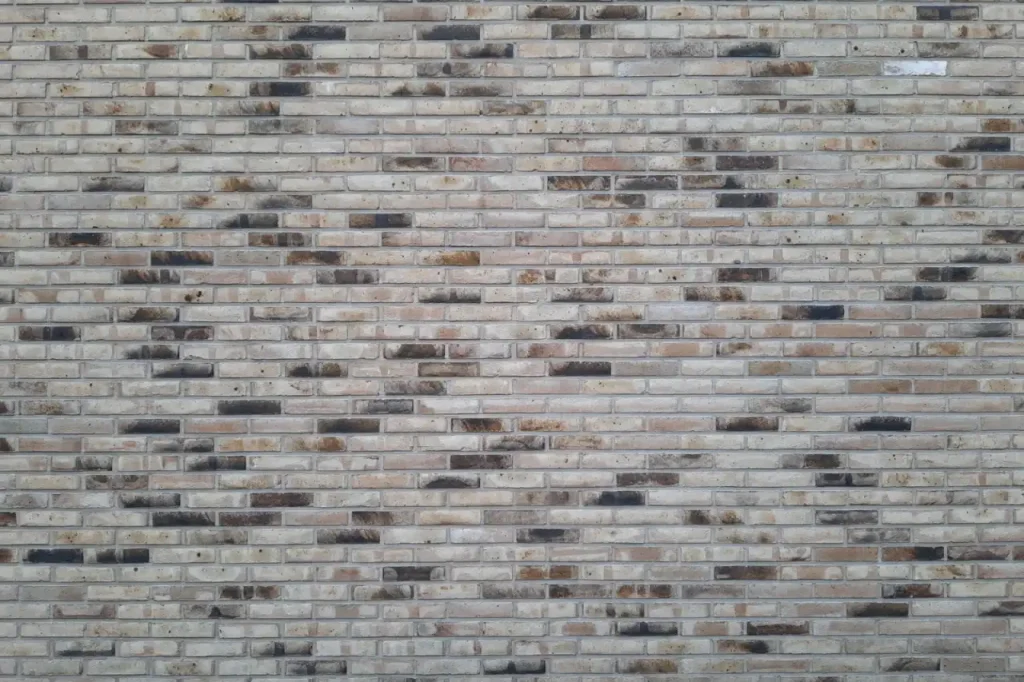 Brick wall surface