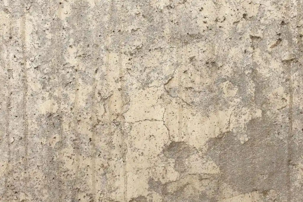 Damaged grungy concrete wall