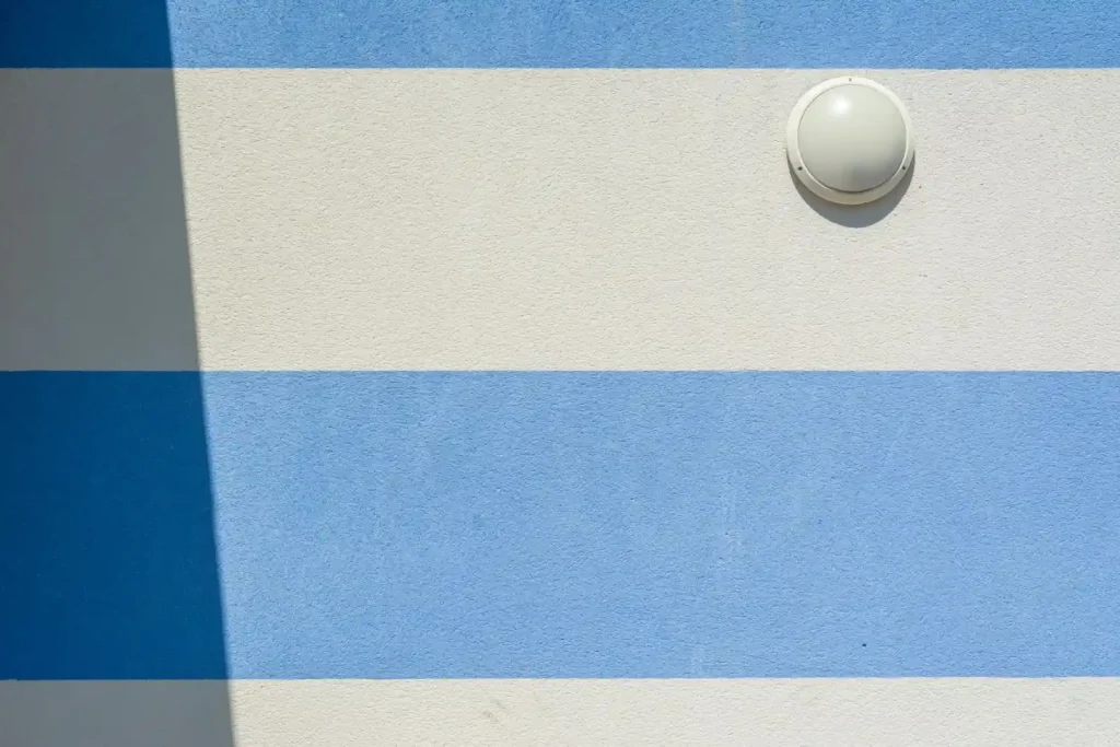 Exterior wall surface