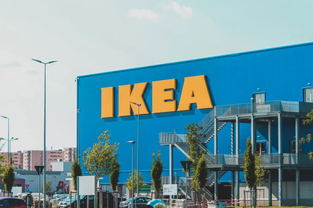 Large retail store exterior