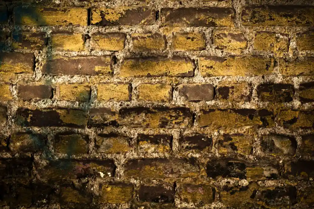 Old textured brick wall