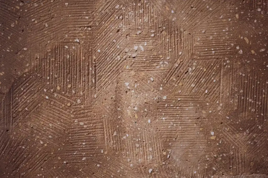 Textured brown concrete surface