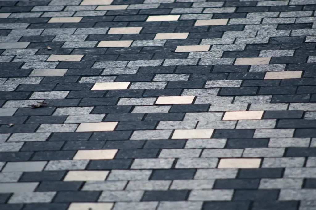 Textured paving stones